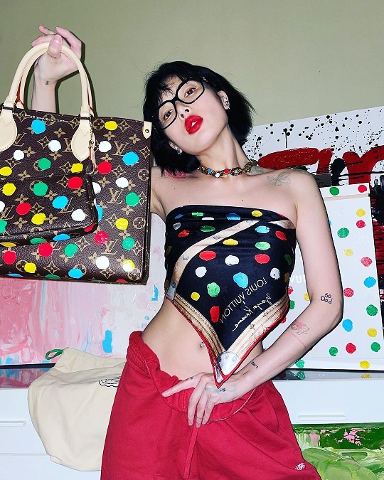 Louis Vuitton x Yayoi Kusama OnTheGo Small Bag