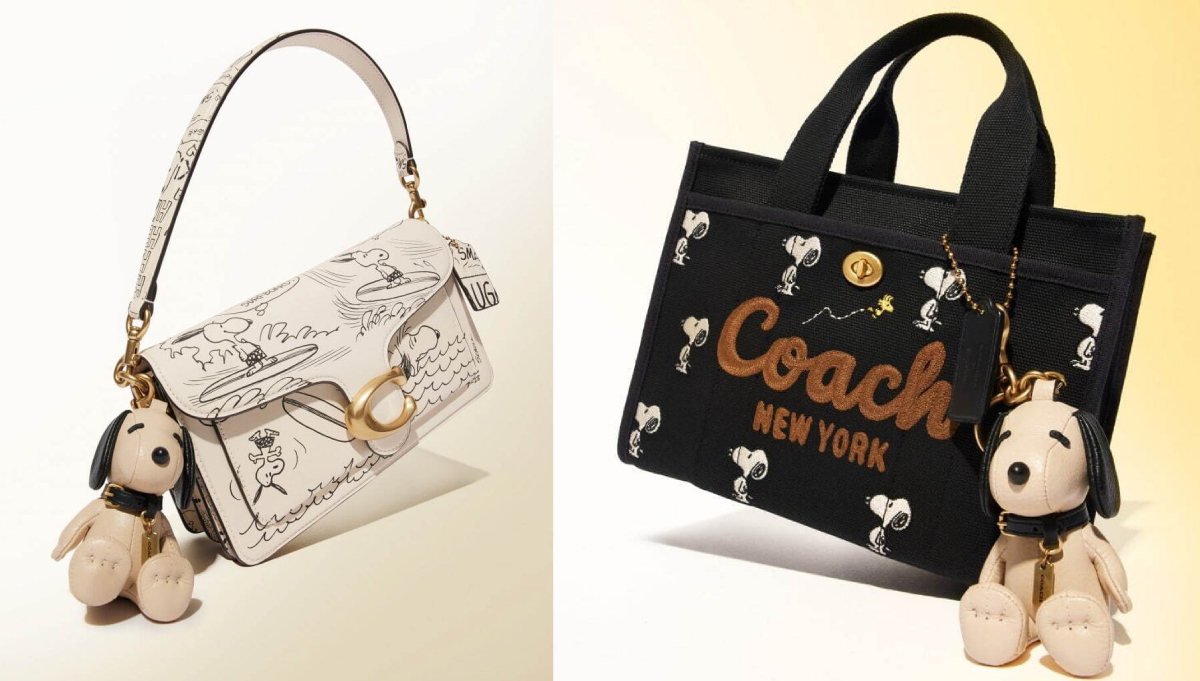 New Bags | COACH × Peanuts Launches a Joint Series of Bags and Accessories: Snoopy and Friends